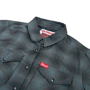 Dixxon Flannel Company Biltwell Flannel Shirt Medium Biker Motorcycle Workwear